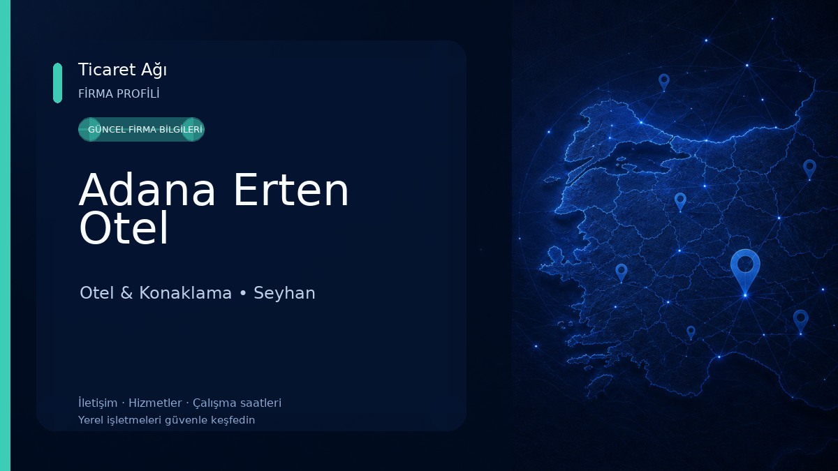Adana Erten Otel Otel & Konaklama