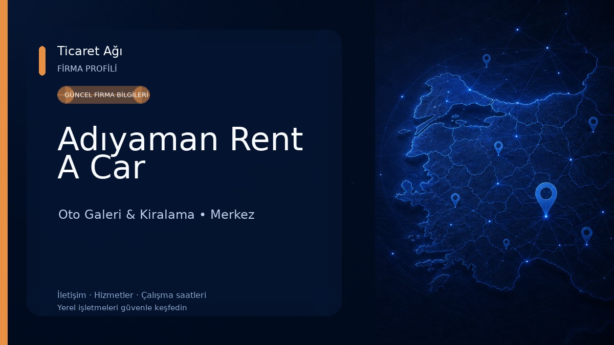 Adıyaman Rent A Car