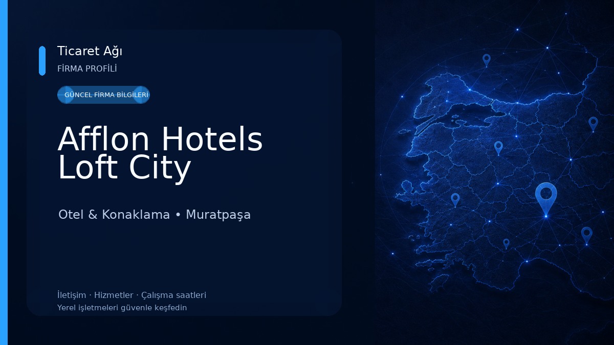 Afflon Hotels Loft City Otel & Konaklama