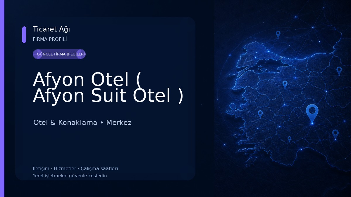 Afyon Otel ( Afyon Suit Otel )