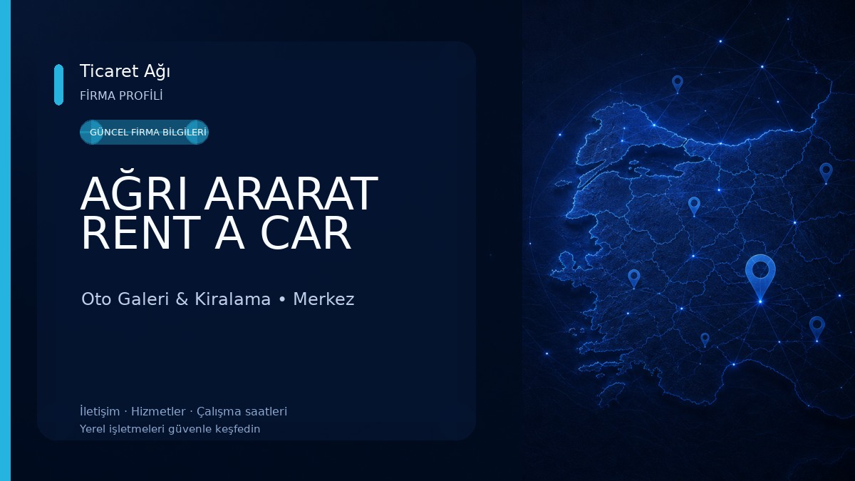 AĞRI ARARAT RENT A CAR