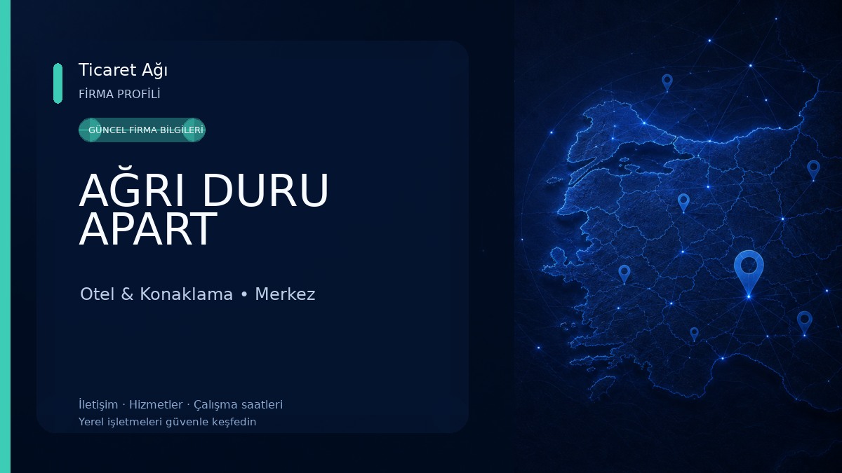 AĞRI DURU APART Otel & Konaklama