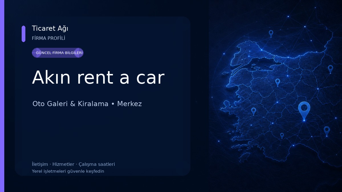 Akın rent a car 