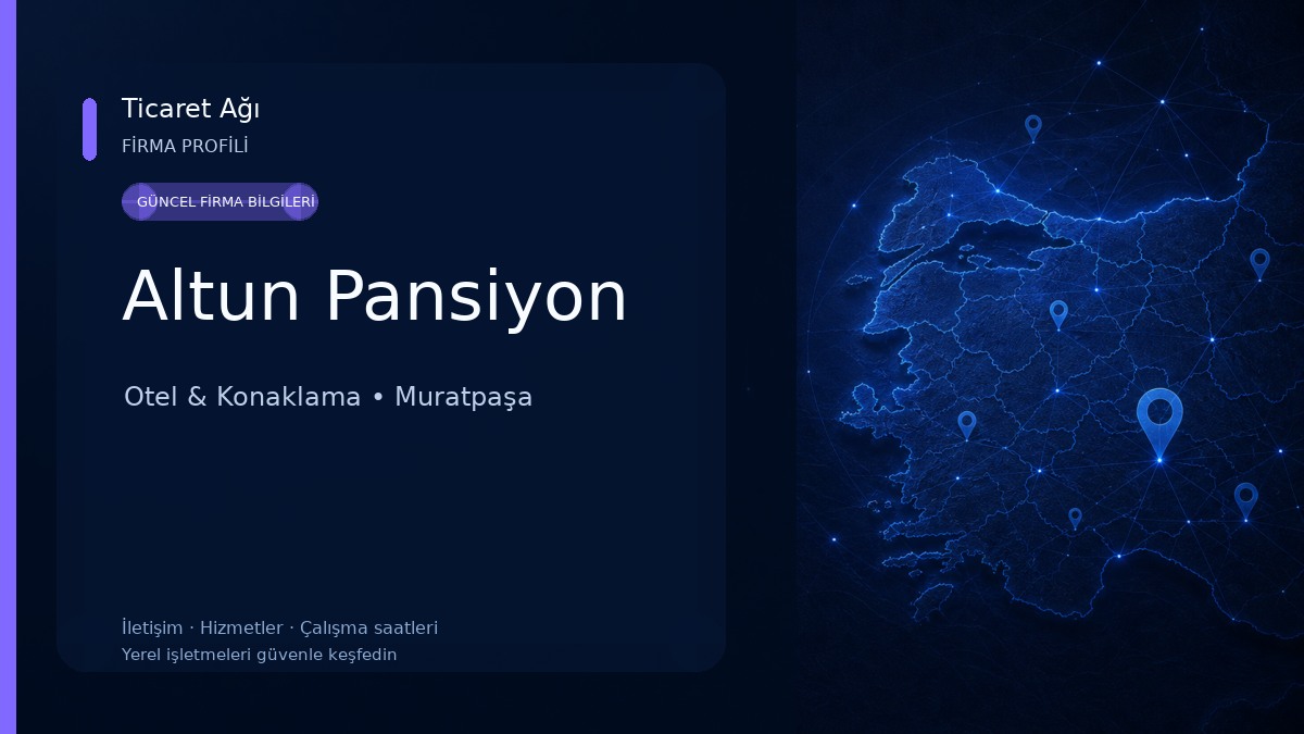 Altun Pansiyon Otel & Konaklama