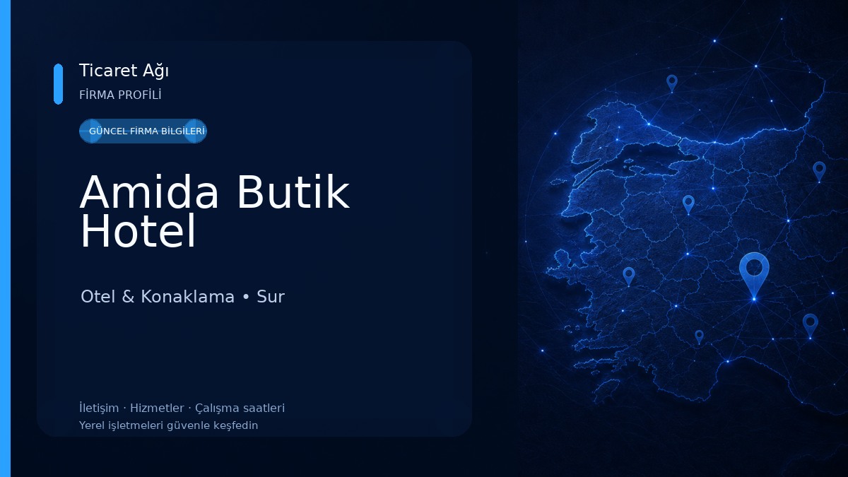Amida Butik Hotel Otel & Konaklama
