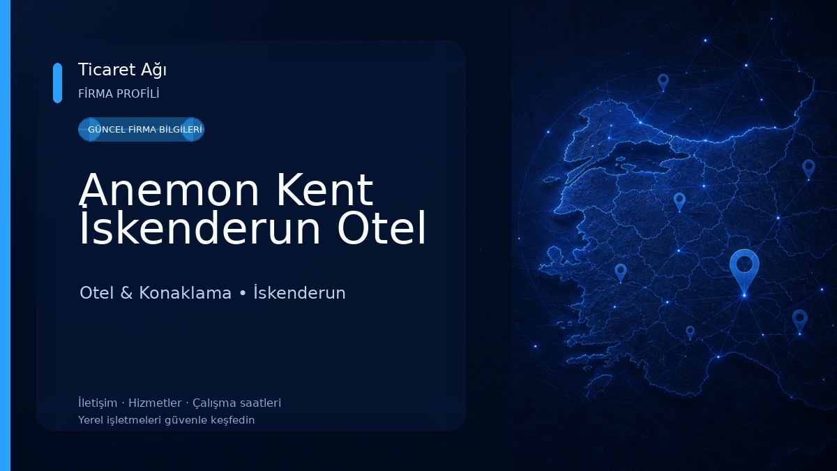 Anemon Kent İskenderun Otel