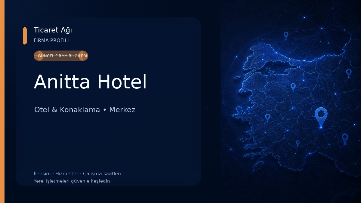 Anitta Hotel Otel & Konaklama