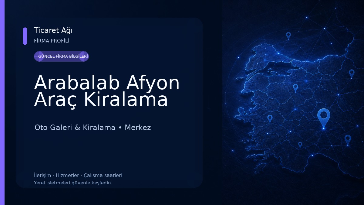 Arabalab Afyon Araç Kiralama