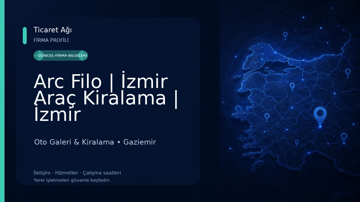 Arc Filo | İzmir Araç Kiralama | İzmir Havalimanı Oto Kiralama | İzmir Rent a Car Oto Galeri & Kiralama