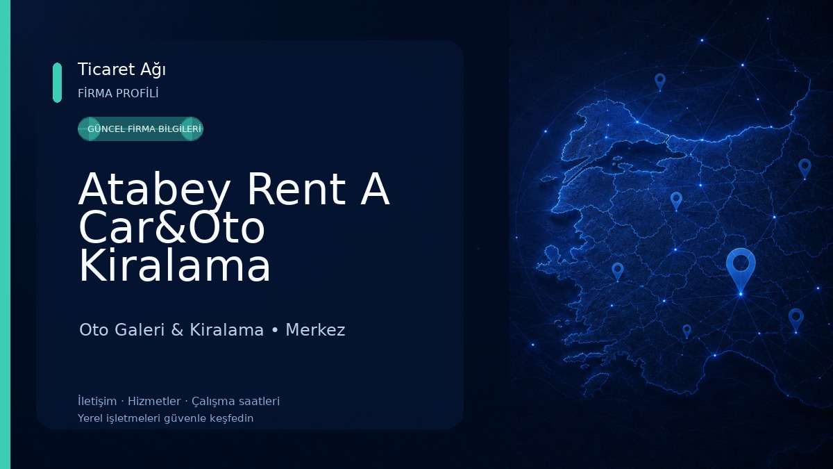 Atabey Rent A Car&Oto Kiralama 