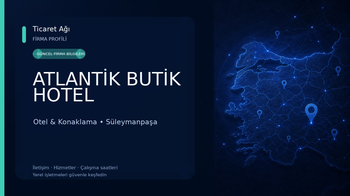 ATLANTİK BUTİK HOTEL Otel & Konaklama