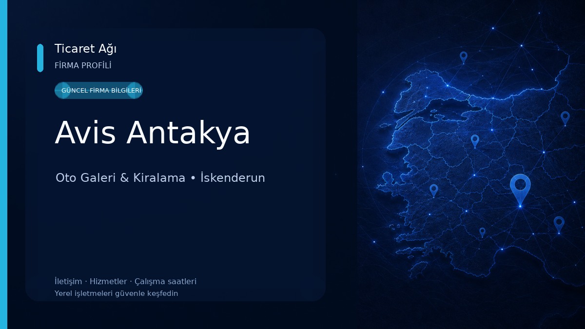 Avis Antakya