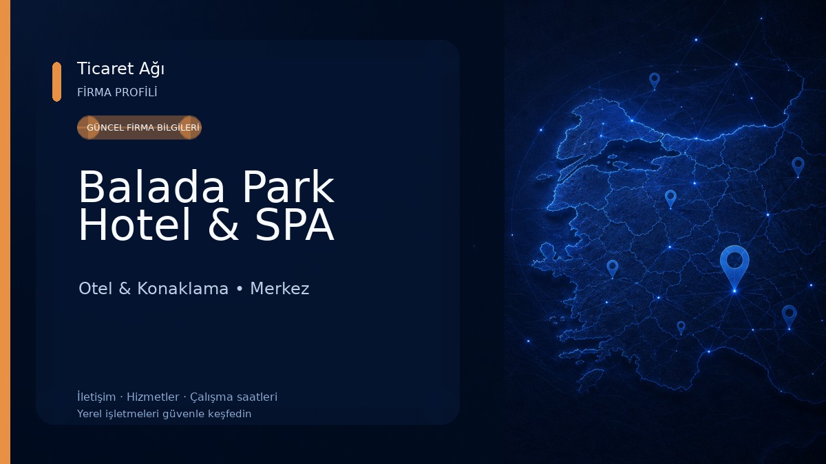 Balada Park Hotel & SPA Otel & Konaklama
