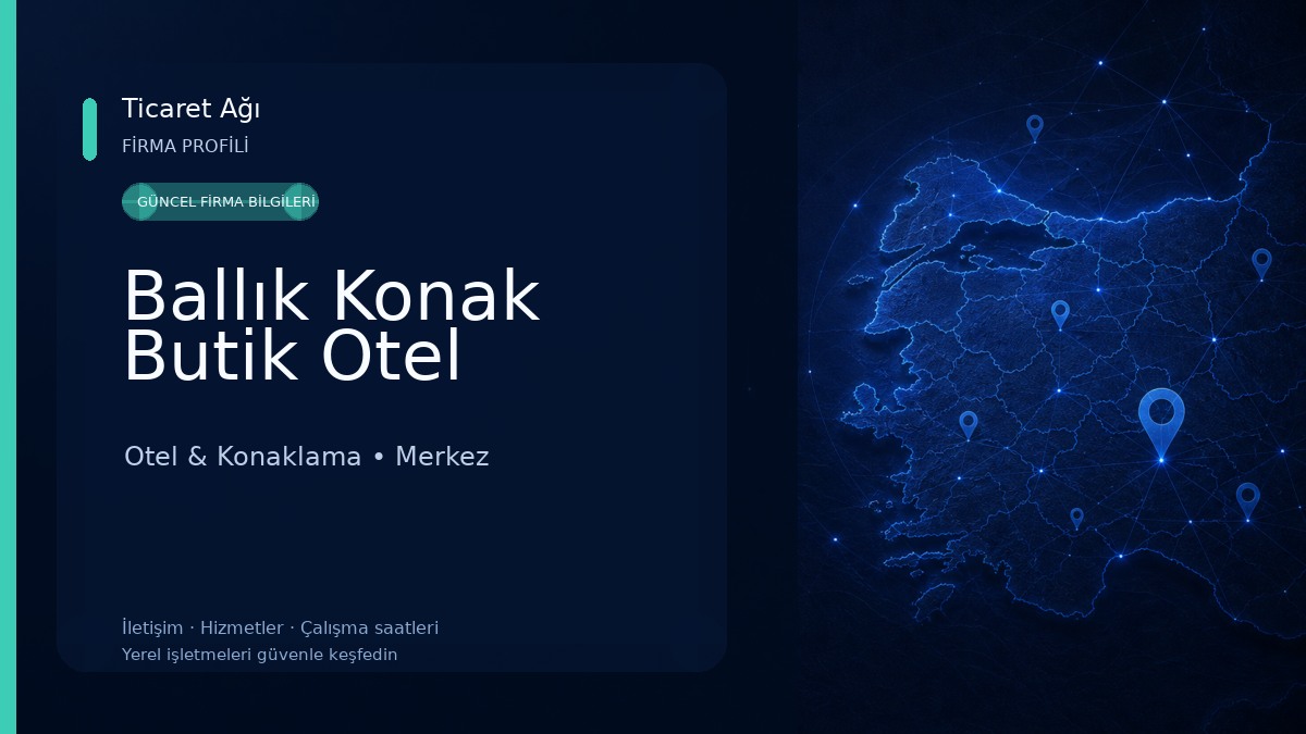Ballık Konak Butik Otel