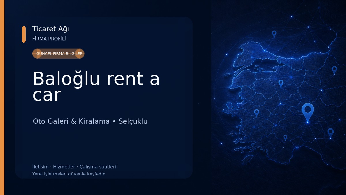 Baloğlu rent a car Oto Galeri & Kiralama