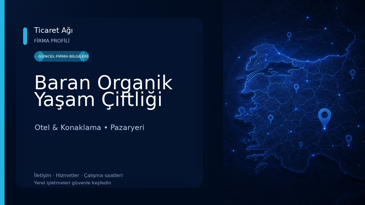 Baran Organik Yaşam Çiftliği Otel & Konaklama