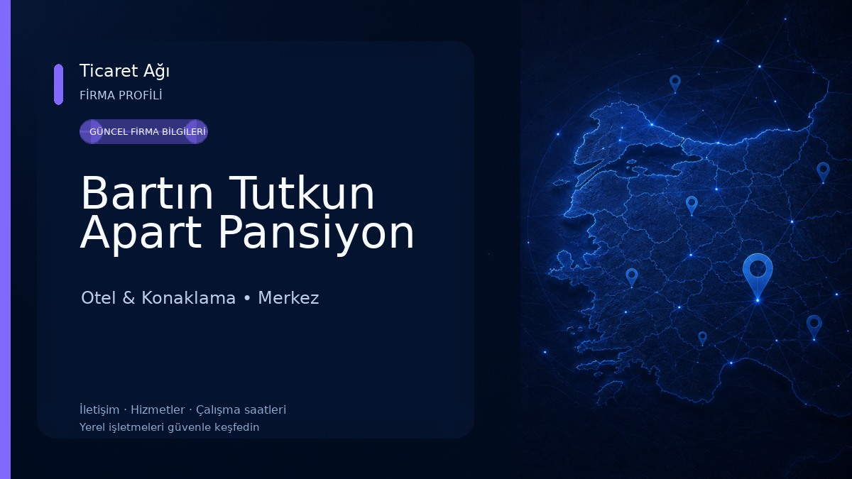 Bartın Tutkun Apart Pansiyon