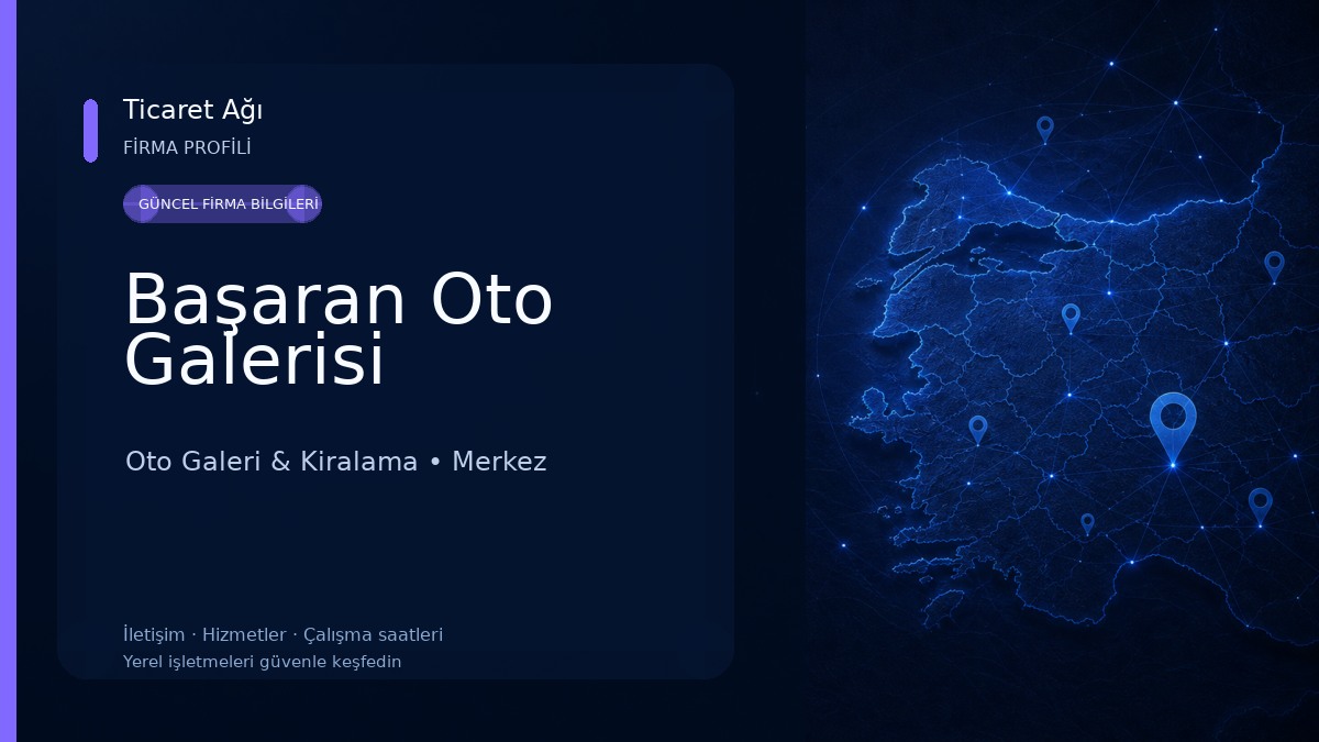 Başaran Oto Galerisi Oto Galeri & Kiralama