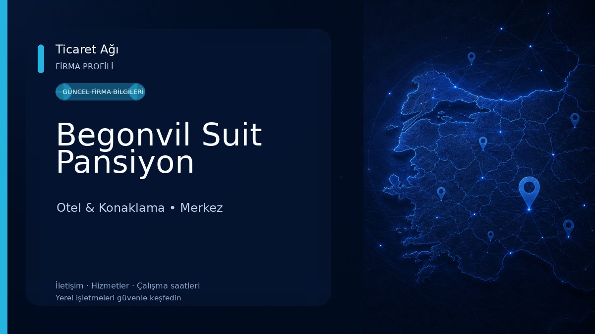 Begonvil Suit Pansiyon Otel & Konaklama