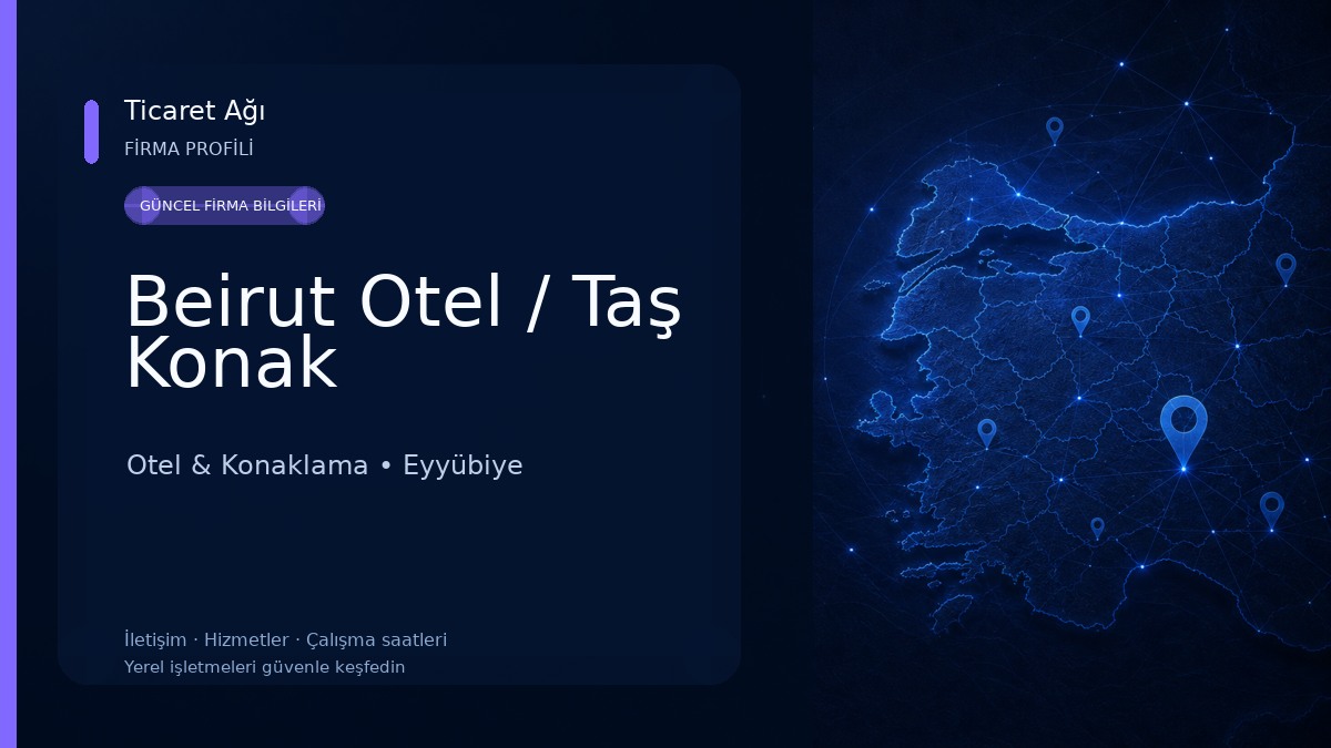 Beirut Otel / Taş Konak Otel & Konaklama