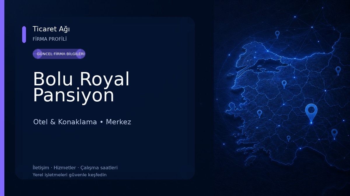 Bolu Royal Pansiyon Otel & Konaklama
