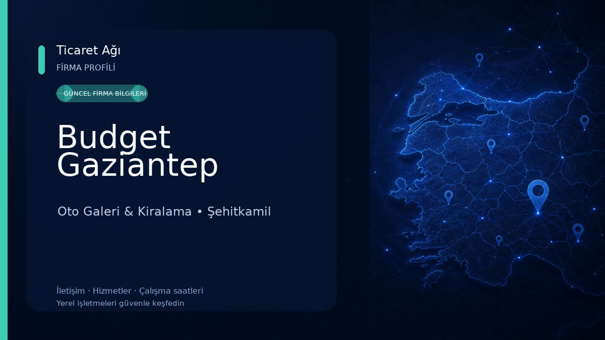 Budget Gaziantep Oto Galeri & Kiralama