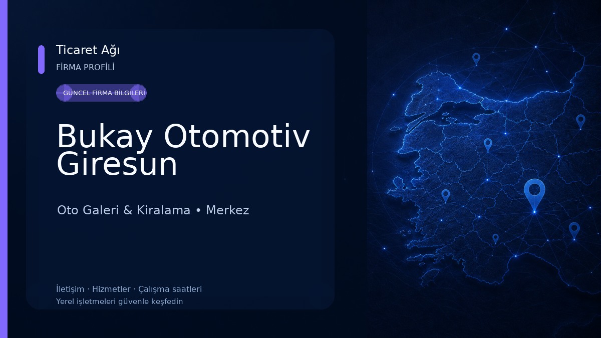 Bukay Otomotiv Giresun