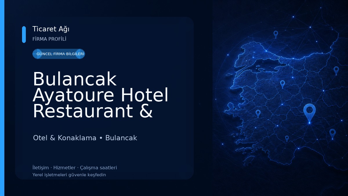 Bulancak Ayatoure Hotel Restaurant & Spa 