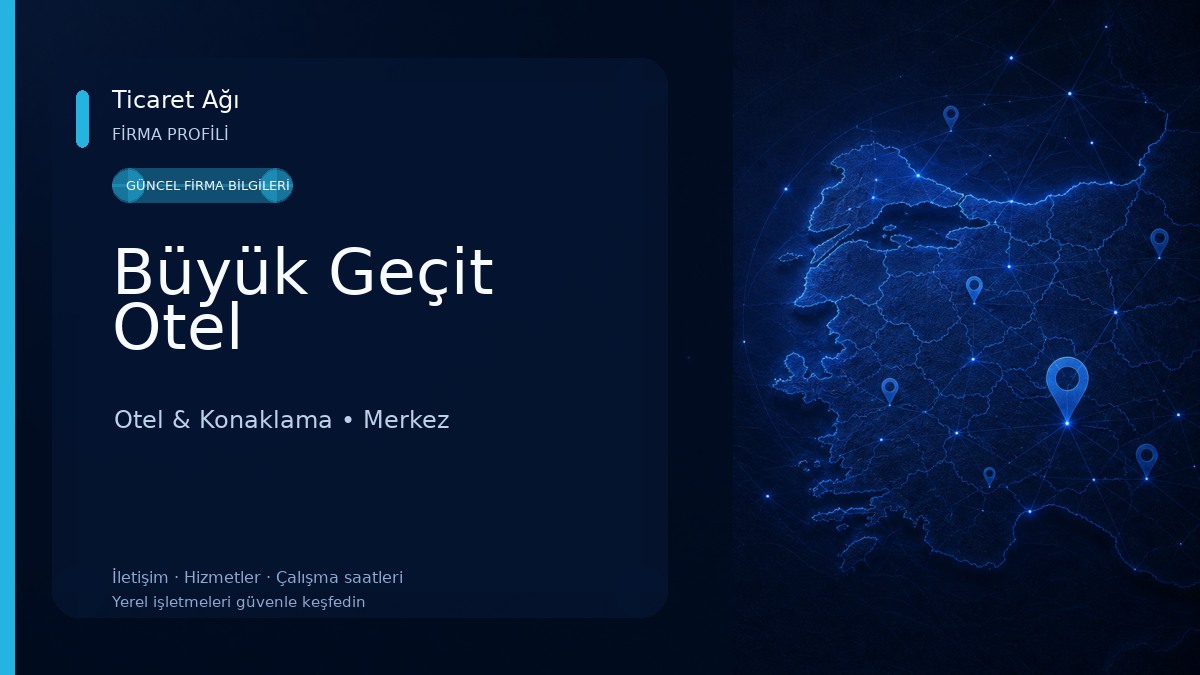 Büyük Geçit Otel Otel & Konaklama