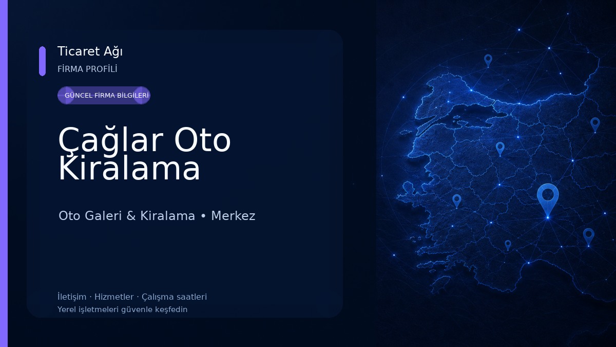 Çağlar Oto Kiralama 