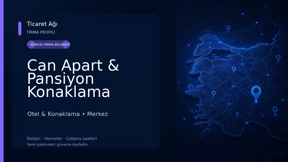 Can Apart & Pansiyon Konaklama BİLECİK MERKEZ Otel & Konaklama