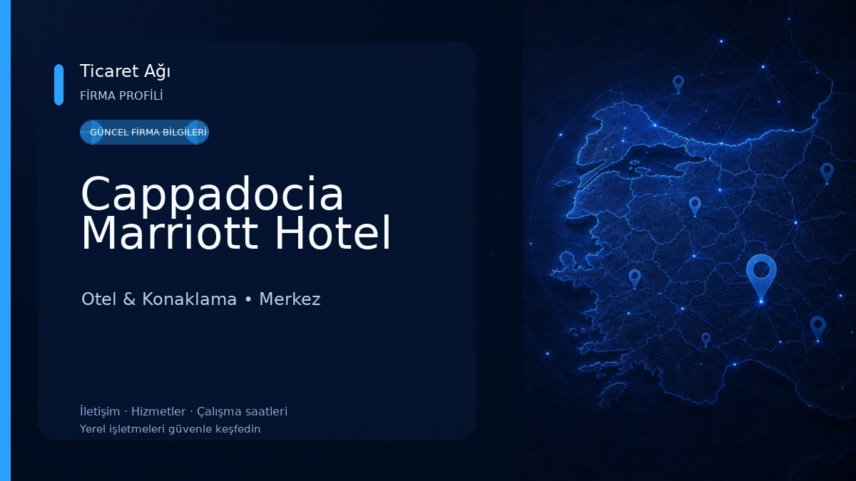 Cappadocia Marriott Hotel