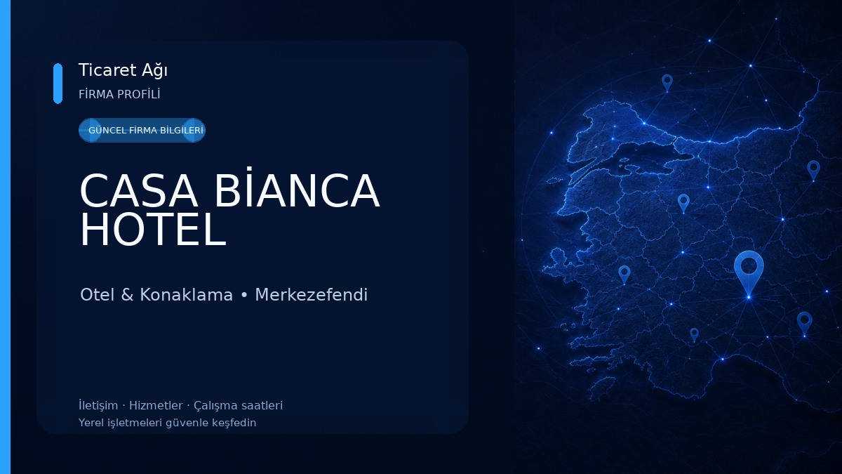 CASA BİANCA HOTEL