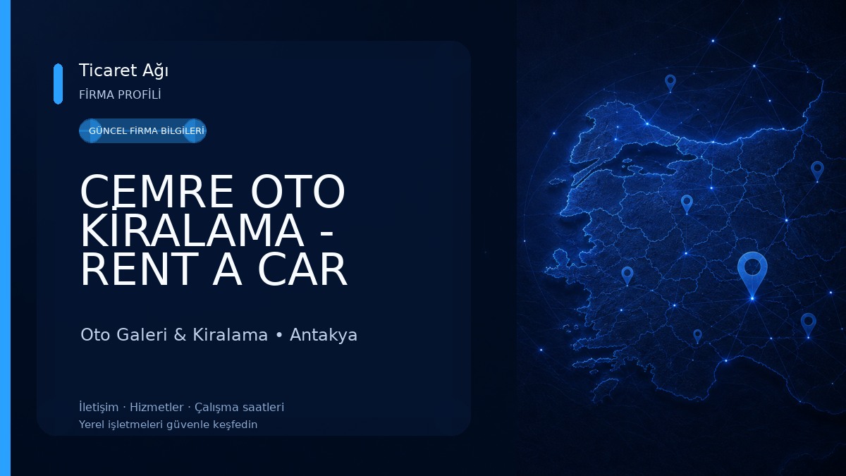 CEMRE OTO KİRALAMA - RENT A CAR 