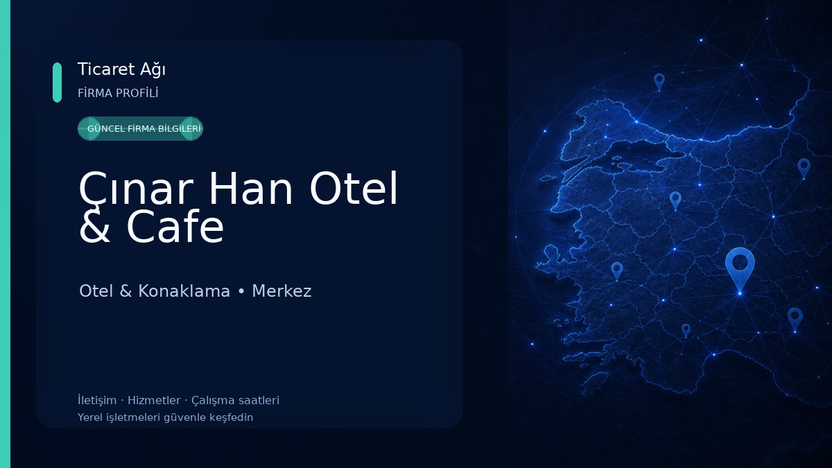 Çınar Han Otel & Cafe 