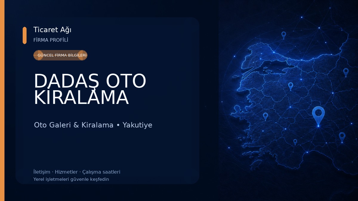 DADAŞ OTO KİRALAMA Oto Galeri & Kiralama