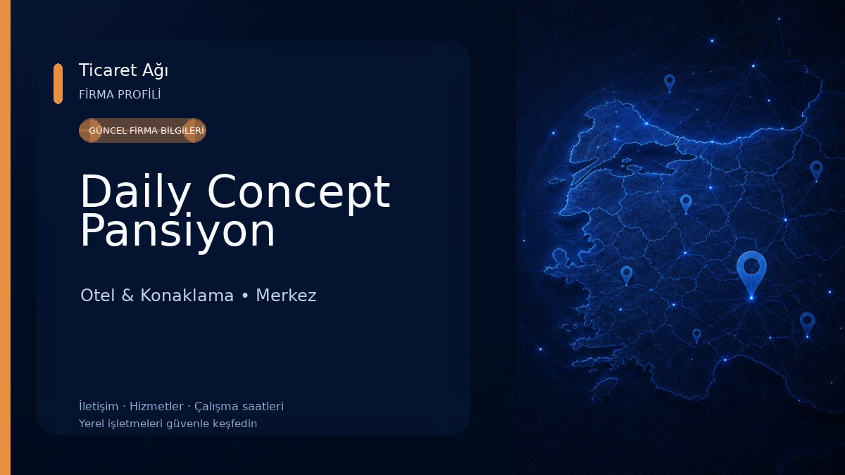 Daily Concept Pansiyon Otel & Konaklama