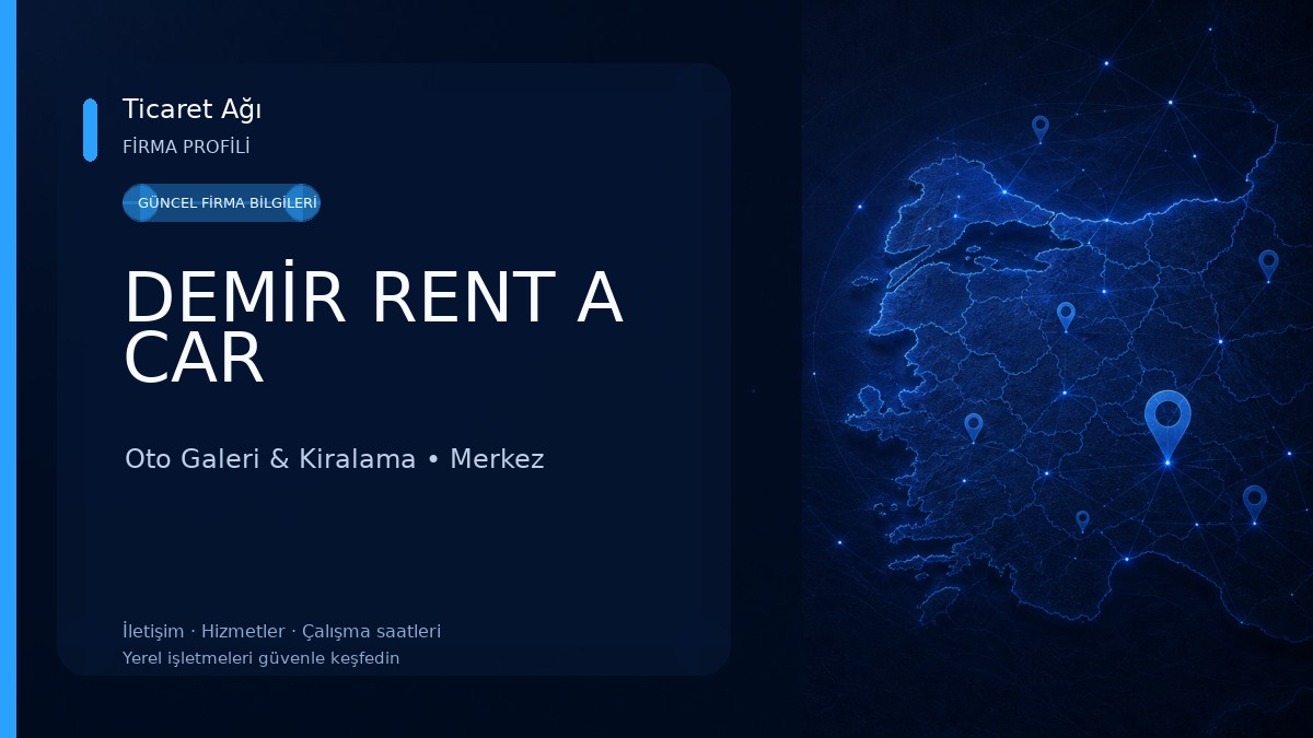 DEMİR RENT A CAR Oto Galeri & Kiralama