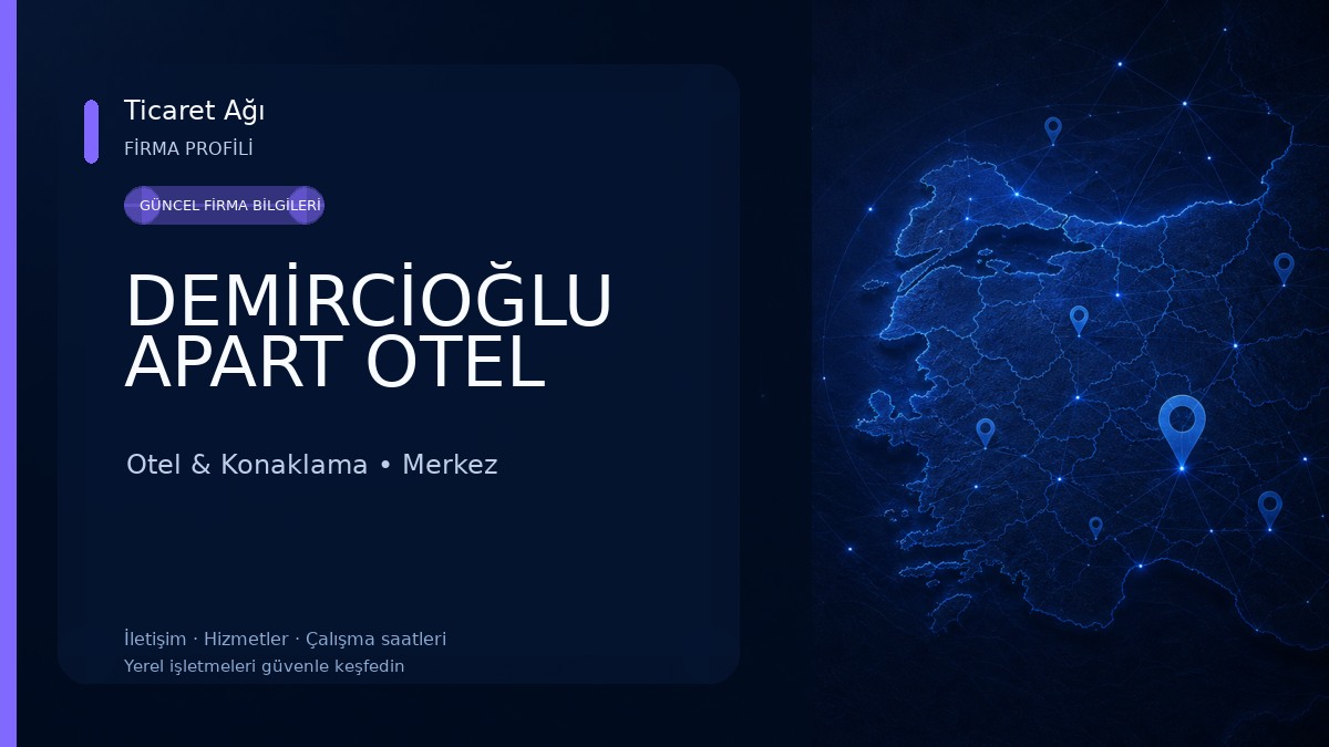 DEMİRCİOĞLU APART OTEL Otel & Konaklama