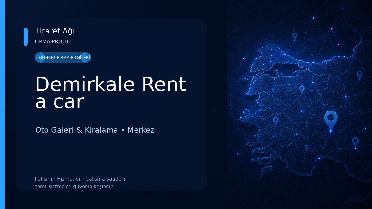 Demirkale Rent a car Oto Galeri & Kiralama