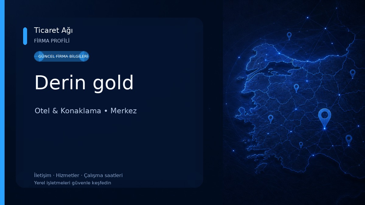 Derin gold Otel & Konaklama
