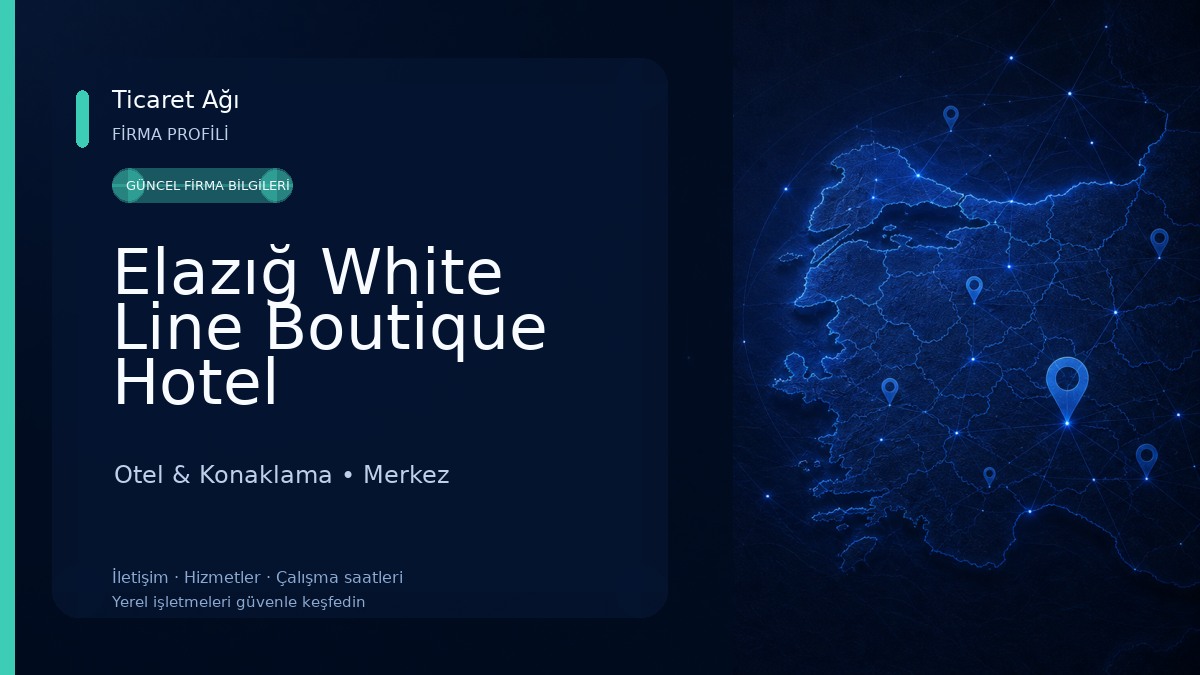 Elazığ White Line Boutique Hotel 