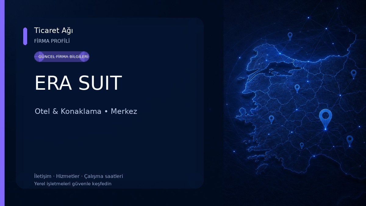 ERA SUIT Otel & Konaklama