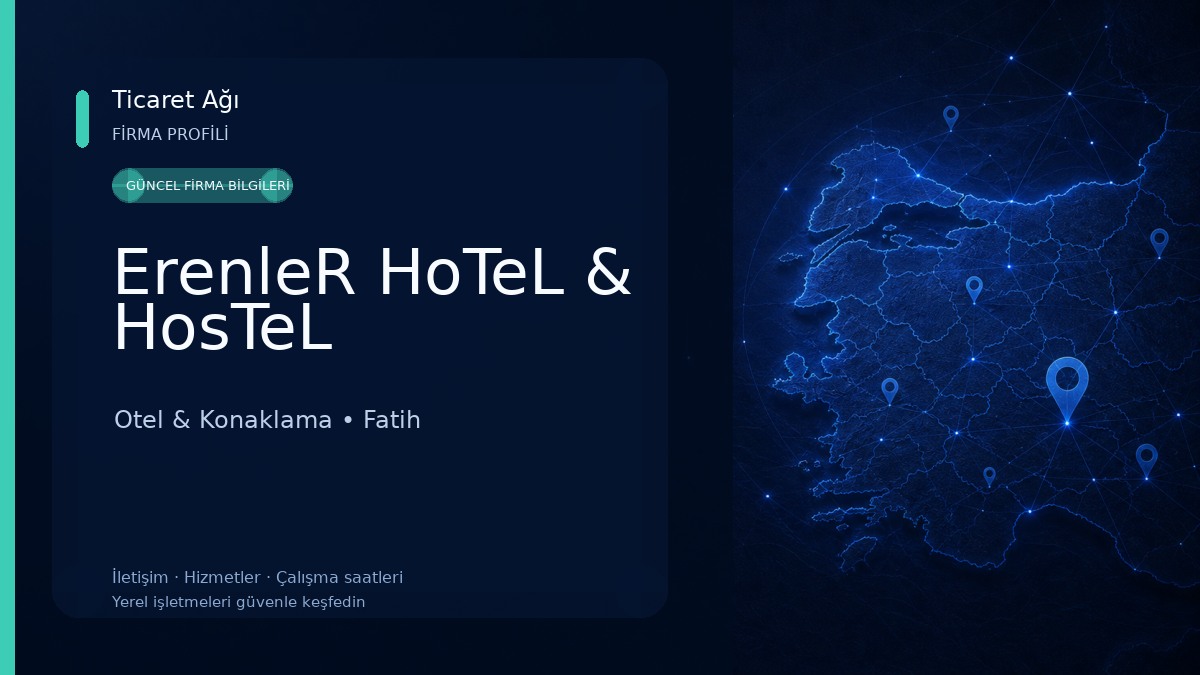 ErenleR HoTeL & HosTeL Otel & Konaklama