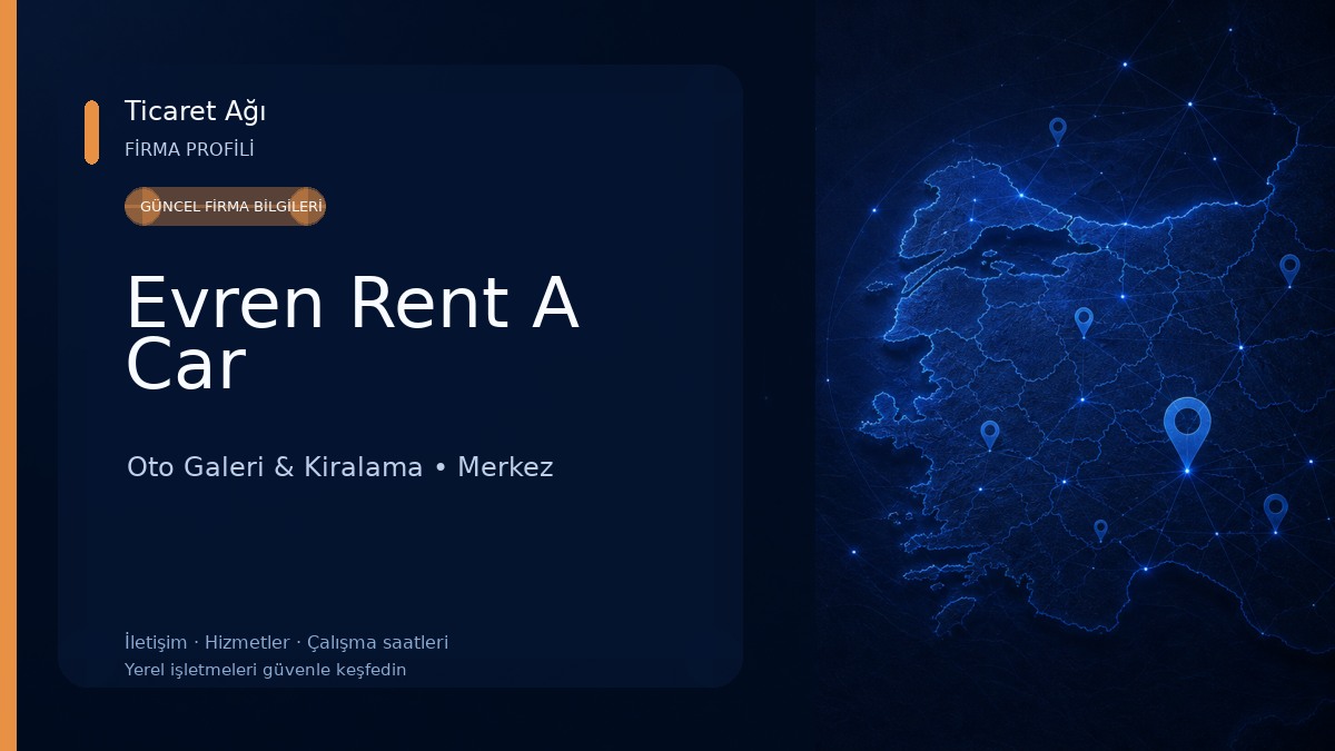Evren Rent A Car Oto Galeri & Kiralama