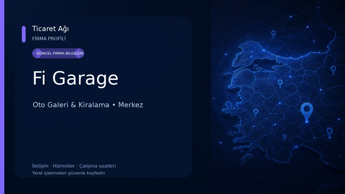 Fi Garage Oto Galeri & Kiralama