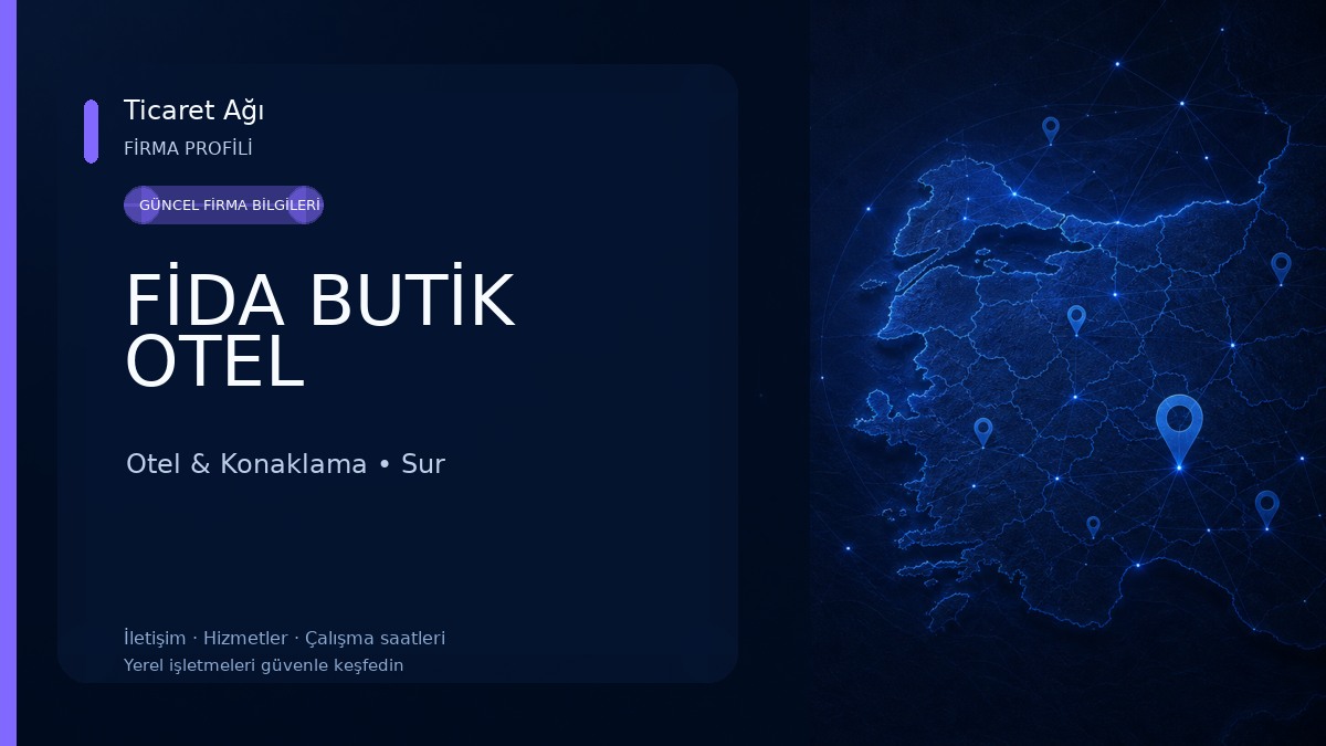 FİDA BUTİK OTEL