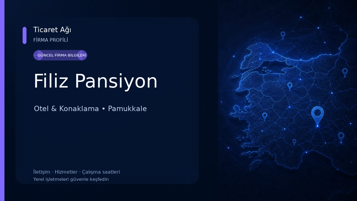 Filiz Pansiyon Otel & Konaklama