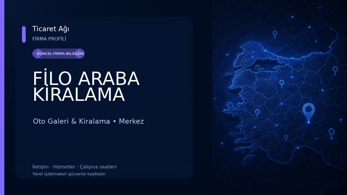 FİLO ARABA KİRALAMA