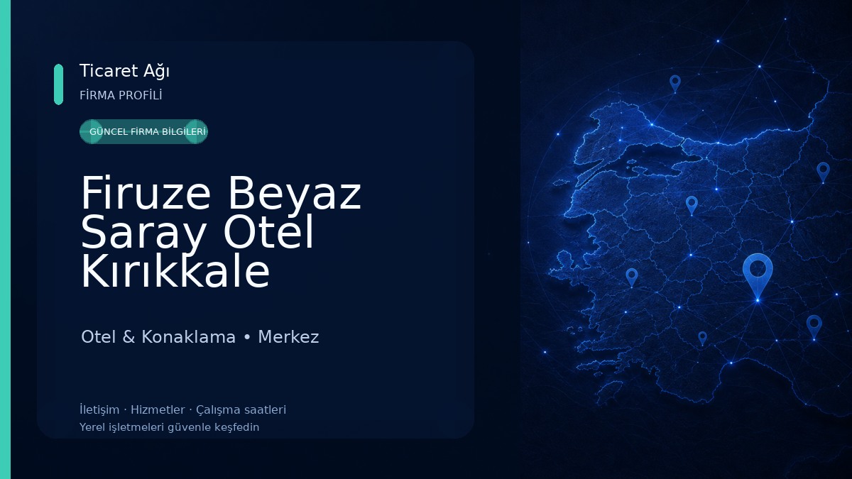 Firuze Beyaz Saray Otel Kırıkkale Otel & Konaklama